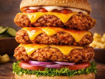 Giant Chicken Burger