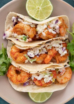 3 Shrimp Tacos