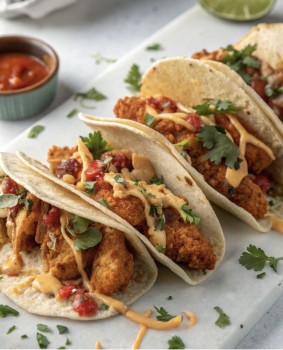 3 Zinger /Crispy Tacos